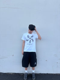 "skull" shorts