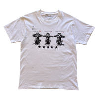 "no evil" tee